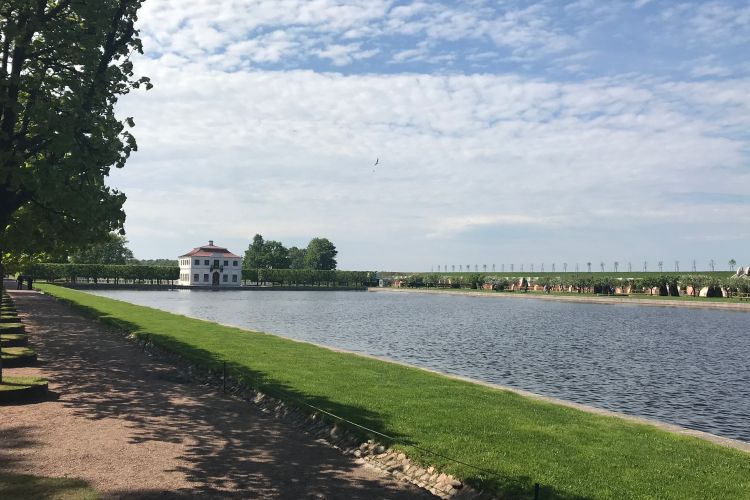 Экскурсия загородная в Петергоф. Нижний парк. Фонтаны.